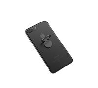 Kronya® | 360 ° rotatable smartphone finger holder | Car Fitness Grip Mount Cell Phone Ring Sport Stand Tablet | Compatible with Apple iPhone iPad 7 8 10 X Samsung Galaxy S8 4 (Black)