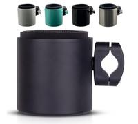Kroozie Stealth Bike Cup Holder - The Ultimate Handlebar Accessory for Your Ride - Fits All Bikes, E-Bikes, Scooters & Keeps Your Cups Beverage Secure