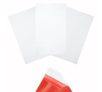 KROPP Self-Adhesive Diffuser Foils for LED Lamps, 20x12 cm cut, Frosted Glass Film for an Aesthetic Appearance and Soft Light Diffusion, Opal Diffuser Film for LED spotlights, 3 Pieces (20 x 12 cm)