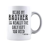 Kropsis Being My Brother Is Really The Only | Ceramic Coffee Mug | 11 OZ