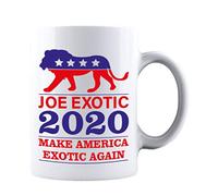 KROPSIS Joe Exotic For 2020 Ceramic Coffee Mug White Make America Exotic Again Tea Cup White