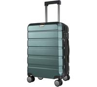 KROSER Hardside Expandable Carry On Luggage with Spinner Wheels & Built-in TSA Lock, Durable Suitcase Rolling Luggage, Carry-On 20-Inch, Dark Green, 20 inch, Hardside Expandable Carry on Luggage with