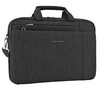 KROSER Laptop Bag 15.6 Inch Water Repellent Briefcase Computer Laptop Case Shoulder Bag Bussiness Carrying Handbag Laptop Briefcase Sleeve for Women/Men, Grey