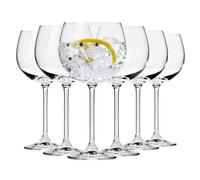 Krosno Balloon Glasses Set of 6, 480 ml, Gin&Tonic, Venezia Collection