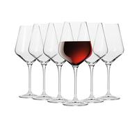 KROSNO Red Wine Glasses Set of 6, 16.6 oz, Avant-Garde Collection