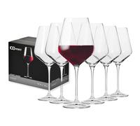 Krosno Red Wine Glasses Set of 6, 550 ml, Avant-Garde Collection