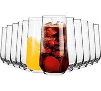 Krosno, Tall Water Glasses, Set of 12 x 480 ml, Splendour Collection
