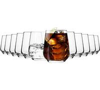 Krosno, Water Drinking Glasses, Set of 12 x 400 ml, Splendour Collection