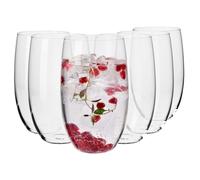 Krosno, Water Juice Highball Glasses, Set of 6 x 510 ml, Blended Collection