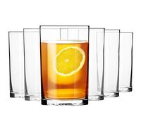 Krosno, Water Juice Tea Drinking Glasses, 6 x 250 ml, Basic Collection
