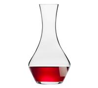 Krosno Wine Decanter, Essence Collection, 25 oz (750 ml), Premium Handcrafted Crystal Glass, Elegant Wine Carafe, Ideal for Red Wine Aeration, European Craftsmanship