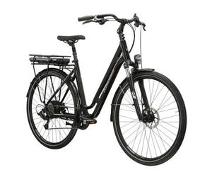 Kross Sentio Hybrid 1.0 700 Microshift M26s 2023 Electric Bike Silver M / 418Wh M Black