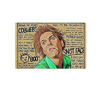 Krouterebs New Drop Dead Fred Drown The Fishes Cartoon Metal Tin Sign for Home and Kitchen Bar Man Cave Cafe Garage Wall Decor 12x8 Inch