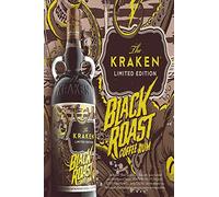 Krouterebs New Tin Sign Kraken Black Coffee Rum Metal Tin Sign Rustic Wall Decor Suitable for Home and Kitchen Bar Man Cave Cafe Garage Wall Decor Retro Vintage 12x8 Inch