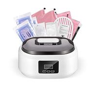 Krovtoy Paraffin Wax Machine Kit for Hands and Feet Fast Paraffin Heater with Touch Screen and Adjustable Temperature, Waxing Kits Professional Full Kit for Hand Spa at Home/Salon