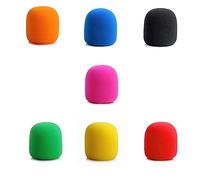 KROYWACHS 14pcs Handheld Stage Microphone Cover Windscreen Sponge Foam Mic Cover For Karaoke Microphone Windscreen Sponge Cover Mic Foam Cover Protective Cap