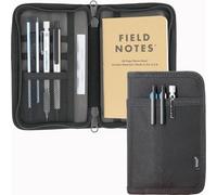 Krozur Field Notes Cover with YKK Zipper, 3.5 x 5.5 Pocket Journal Cover