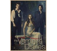 KRRFGHH Puzzles Vampire Jigsaw Puzzles Puzzle 1000 Piece Diaries Classic Retro Movie Wooden Puzzles Kids Gift Indoor Games 50X75Cm