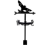 KRRKQH Garden Weathervane Heavy Duty Metal Weather Vane Yard Ornamental Wind Spinner Wind Mill Decoration for Backyard Weather Resistant