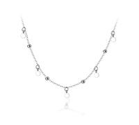 KRRKQH Girls jewelry disc coin chain short necklace love necklaces for women Made in China Decorations
