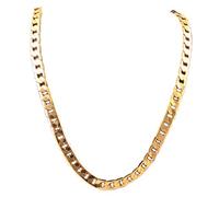 KRRKQH Men Women Fashion Stainless Steel Filled Gold Italian Crafted Necklace Jewelry Chain
