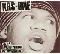 KRS-One & Marley Marl - Word Perfect / Can't Stop Won't Stop