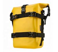 Krtopo Motorcycle Crash Bar Bag Waterproof 8L Motorbike Storage Travel Luggage Saddle Bag for ADV Sports Outdoor Riding Durable Riding Gear with Adjustable Straps Shoulder Strap(1 Pack - Yellow)
