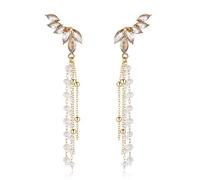 KRUCKEL Dangling Angel Wing Stud Earrings - 7169296
