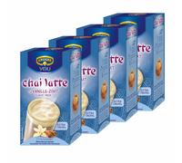 Krüger Chai Latte Classic India, Vanilla-Cinnamon, Milk-Tea, 4 x 10 Sachets