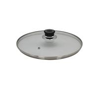 Krüger Glass Lid Pot Lid from the Diamant Series Flat 32cm