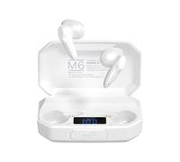 Krüger&Matz KMPM6-W Headphones with Power Bank In-Ear Headphones White