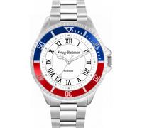 Krug-Baumen Men's KBWL-7-VAR 42mm Quartz Watch in Silver Krug-Baumen Silver One Size