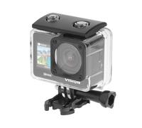 Kruger&Matz Sports Camera 4K 60 FPS Vision P400 4GB RAM Display 2" 320 x 240 pixels Wi-Fi Microphone Waterproof Housing KM0292