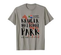 Kruger National Park South Africa Flag Safari Giraffe Africa T-Shirt