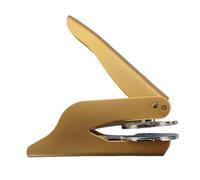 Krujecnt Book Embosser,Library Embossing Stamp - Handheld Embossed Machine for Wedding Invitations Envelopes Paper Craft for Women Teachers