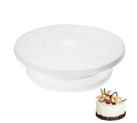 Krujecnt Cake Spinner, 11-Inch Rotating Cake Turntable Tools, Cake Decorating Tools, 360-Degree Rotating Cake Plate For partys, Leveling, Edging, Decorating