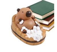 Krujecnt Capybara Phone Holder,Action Figure Cartoon Animal Phone Holder - Multi-Functional Exquisite Handheld Desktop Ornament for Dorm Offices Living Room Bedroom