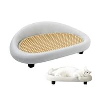 Krujecnt Cat Scratcher, 2 In 1 Cat Scratching Board, Cat Scratcher Bed Board, Cat Bed For Indoor Cats, Breathable Sisal Cat Scratch Pad For Furniture Protection, Cat kittys Training Toy