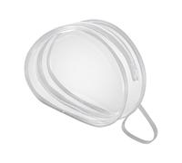 Krujecnt Clear Cosmetic Bag,Invisible Bra Storage Bag | Waterproof PVC Breast Stickers Organizer Bag Mobile Phones, Keys Bag