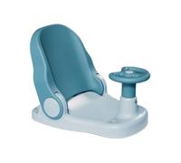 Krujecnt Kids Bathtub Seat, Little Duckling Portable Bath Seat for 6+ Months, Adjustable Foldable Backrest & Suction Cup, Anti-Slip Shower Chair for Baby Tub Sitting
