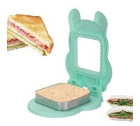 Krujecnt Sandwich Cutters for Kids, Sandwich Cutter and Sealer, Sandwich Shape Cutters, Bread Crust Cutters, Homemade Square Pocket Sandwich Maker for bentou Lunch Box