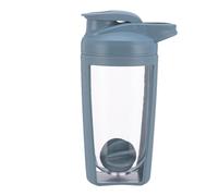 Krujecnt Shaker Bottle for Protein Powder Mixed, 550ml Sports Shaker Water Bottle, Large Capacity Sports Water Bottles, Protein Powder Mixer Bottle for Gym and Sports