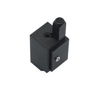 Kruluuvia 1 Piece Angle Chisel Square Chisel Embedded Hinge Door Lock Groove Woodworking Tools Black