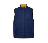 Krumba Lightweight Puffer Gilet for Men: Quilted Nylon Bodywarmer Sleeveless Vest for City Commute Morning Dog Walks & Weekend Outdoor Adventures Navy Size 2XL