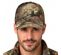 Krumba Mens Baseball Camouflage Cap: Cowboy Outdoor Hiking Adjustbale Fitted Tactical Hunting Fishing Snapback Hat