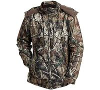 Krumba Mens Camo Hunting Jacket: Winter Insulated Warmer Waterproof Outdoor Coat