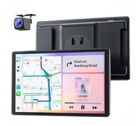 Krunia 8'' Portable Car Screen for Apple CarPlay & Android Auto, 1440x900 HD Display, Magnetic Mount, OTA Updates, Portrait and Landscape Modes, Backup Camera, Bluetooth, Voice Control, GPS Navigation