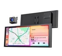 Krunia 9.26" Wireless Portable Car Play Screen for Apple CarPlay & Android Auto, OTA Updates, Backup Camera, Mirror Link, 5.0 Bluetooth, Voice Control, GPS Navigation, FM
