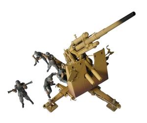 KRUPP 88MM FLAK GUN GERMAN ARMY D-DAY JUNE 6th 1944 - FORCES OF VALOR 80234 1/32