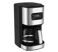 KRUPS KM480D10 Premium 24 Hour Programmable Coffee Maker, Metal, Brushed Stainless Steel